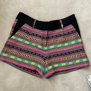 Milly Size 4 multicolored neon shorts! Adorable and super soft!